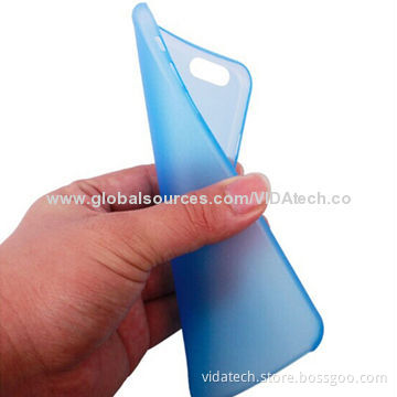 Super thin 0.3mm transparent TPU case cover for iPhone 6